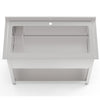 Optimize Your Kitchen Operations with our Stainless Steel Pot Wash Sink (1200mm) - Single Bowl, Designed for Commercial Use. This sink, crafted for durability, is perfect for the rigorous demands of restaurants, bars, and cafes. Front_view.
