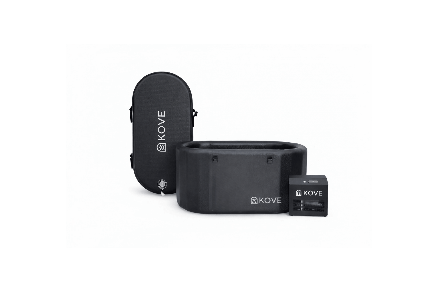 KOVE Pro Ice Bath – Premium Reclined Cold Plunge - Full Body Immersions - 450L (Chiller Compatible)