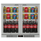 Commercial Stainless Steel Bar Fridge With 2 Hinged Doors 207L