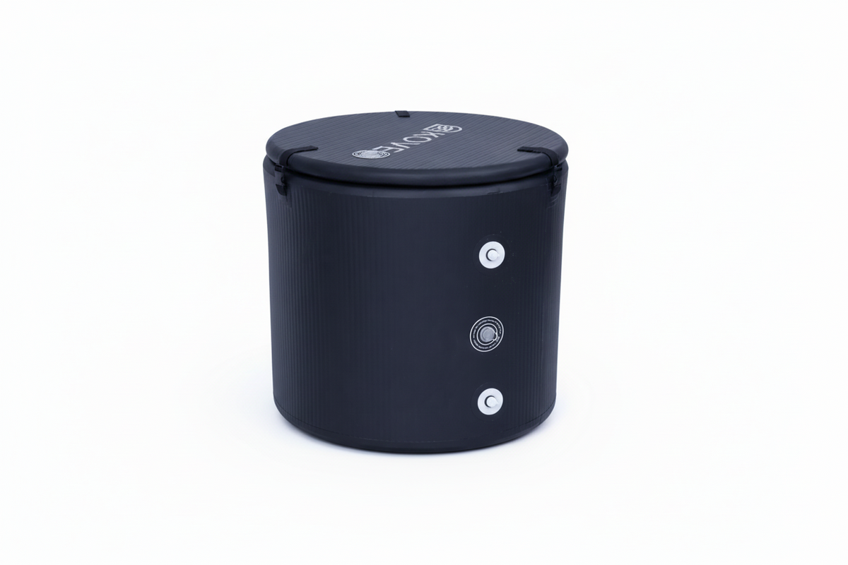 KOVE Core Ice Bath – Premium Upright Cold Plunge - Full Body Immersions - 450L (Chiller Compatible)
