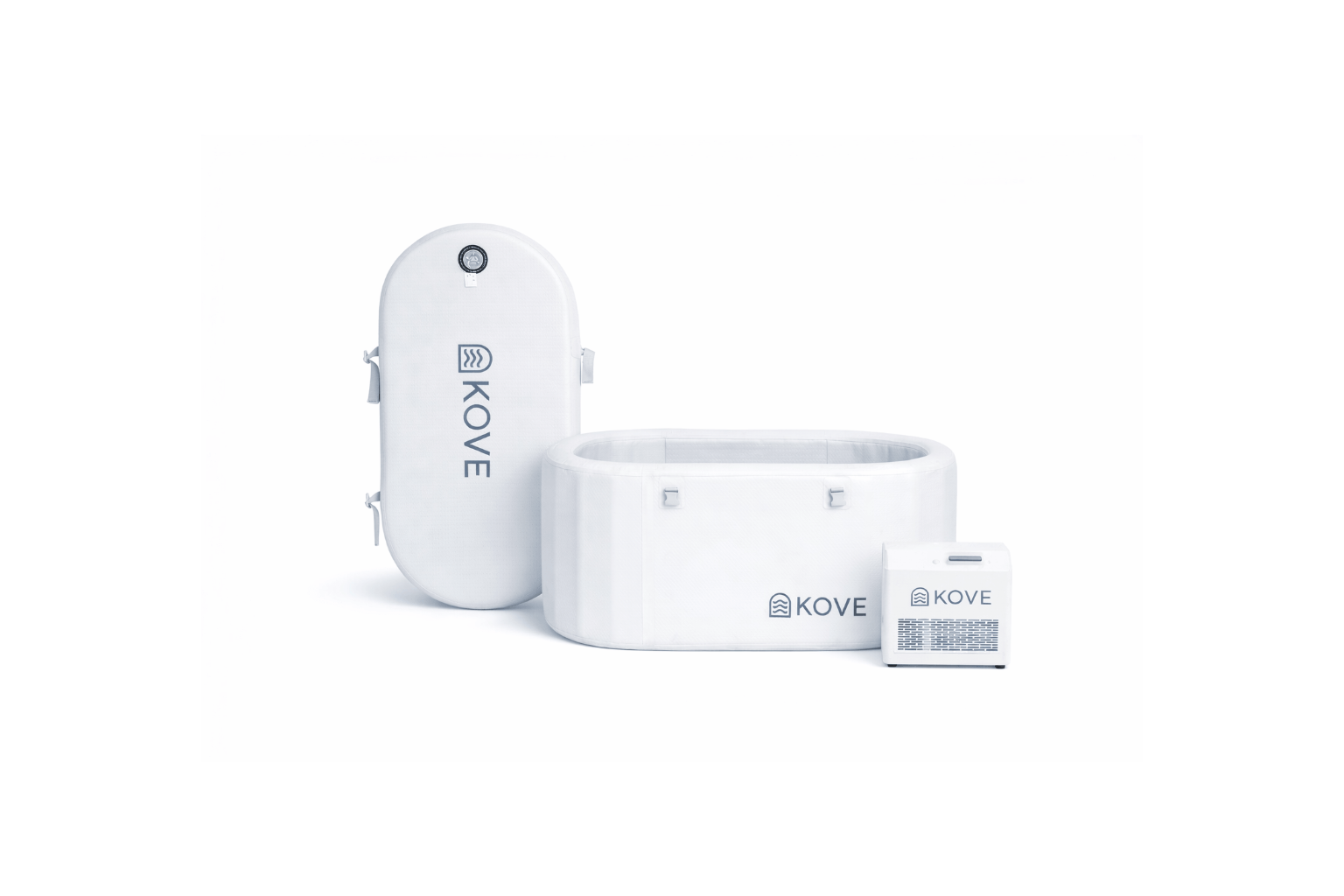 KOVE Pro Ice Bath – Premium Reclined Cold Plunge - Full Body Immersions - 450L (Chiller Compatible)