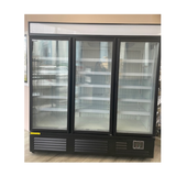 Commercial Upright Display Freezer With 3 Hinged Doors 1560L-Clearance
