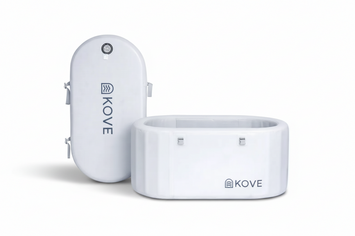 KOVE Pro Ice Bath – Premium Reclined Cold Plunge - Full Body Immersions - 450L (Chiller Compatible)