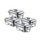 Upgrade Your Catering Setup with the Premium Borrelli Chafing Dish Set - 9Ltr Each. This top-quality set includes four full-size 1/1 chafing dishes, each with lids and fuel holders.