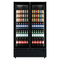 Commercial Upright Bar Fridge With 2 Hinged Glass Doors 758L