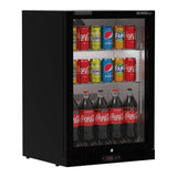 Commercial Undercounter Bar Fridge With Hinged Door 121L