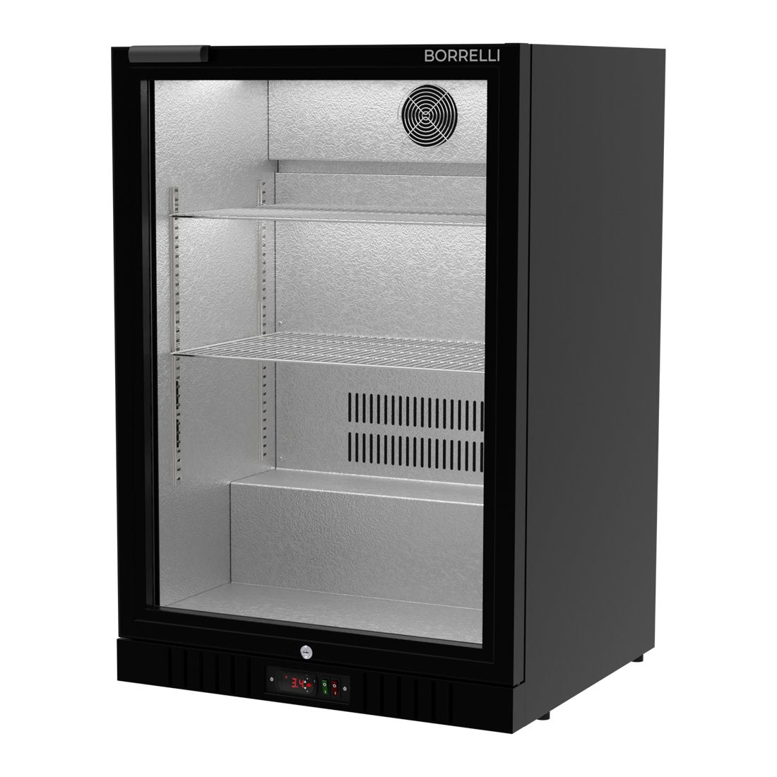 Commercial Undercounter Bar Fridge With Hinged Door 121L