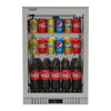 Commercial Deluxe Stainless Steel Bar Fridge With Hinged Door 133L