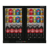 Commercial Bar Fridge With 2 Hinged Doors 207L
