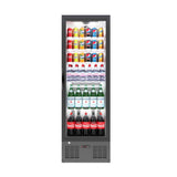 Commercial Upright Bar Fridge With Hinged Door 300L