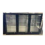 Commercial Undercounter Bar Fridge With 3 Hinged Doors 293L-Clearance