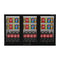 Commercial Bar Fridge With 3 Hinged Doors 324L