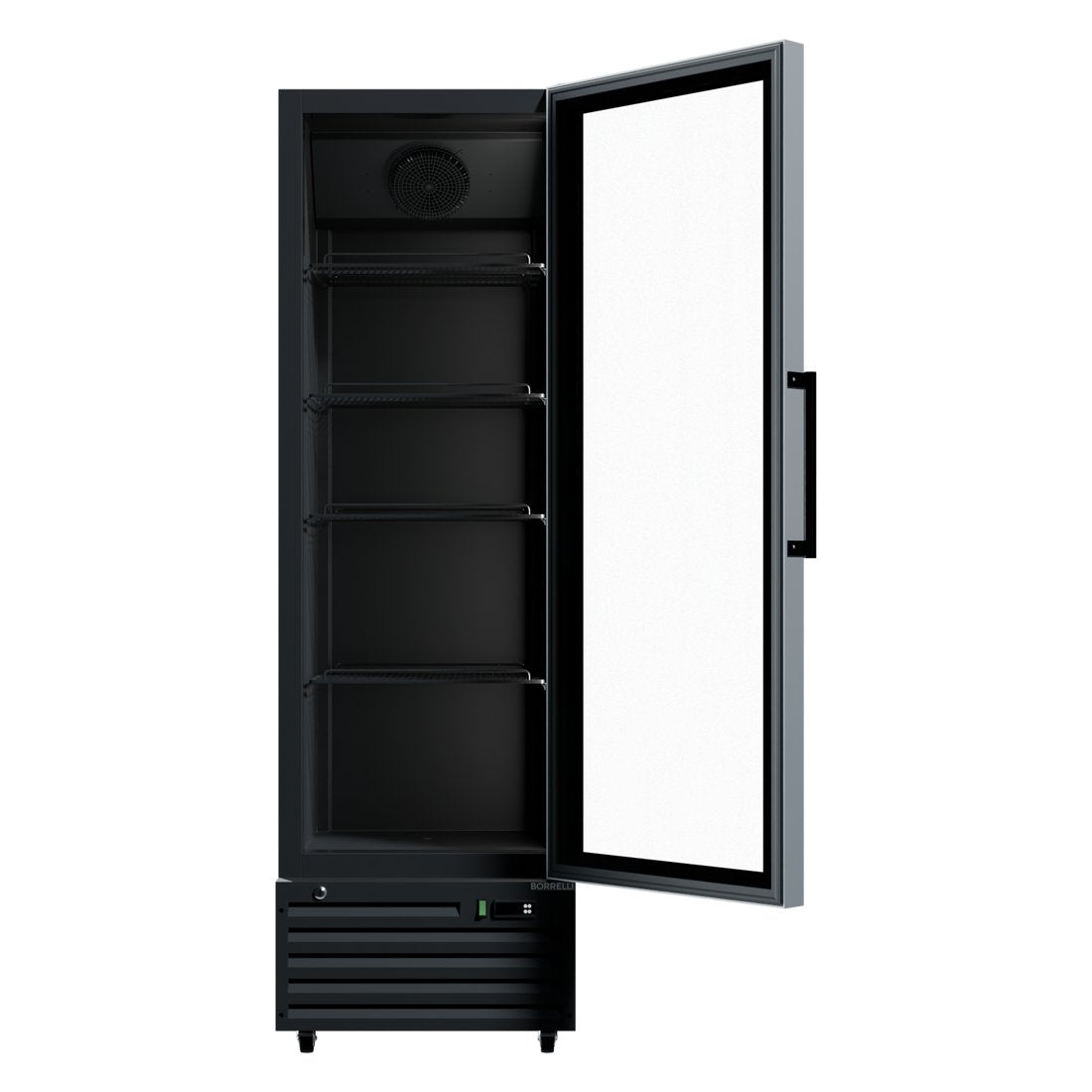 Commercial Upright Bar Fridge With Hinged Glass Door 299L