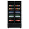 Commercial Upright Bar Fridge With 2 Hinged Glass Doors 675L