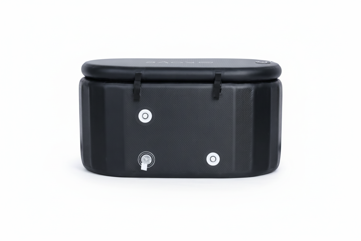 KOVE Pro Ice Bath – Premium Reclined Cold Plunge - Full Body Immersions - 450L (Chiller Compatible)