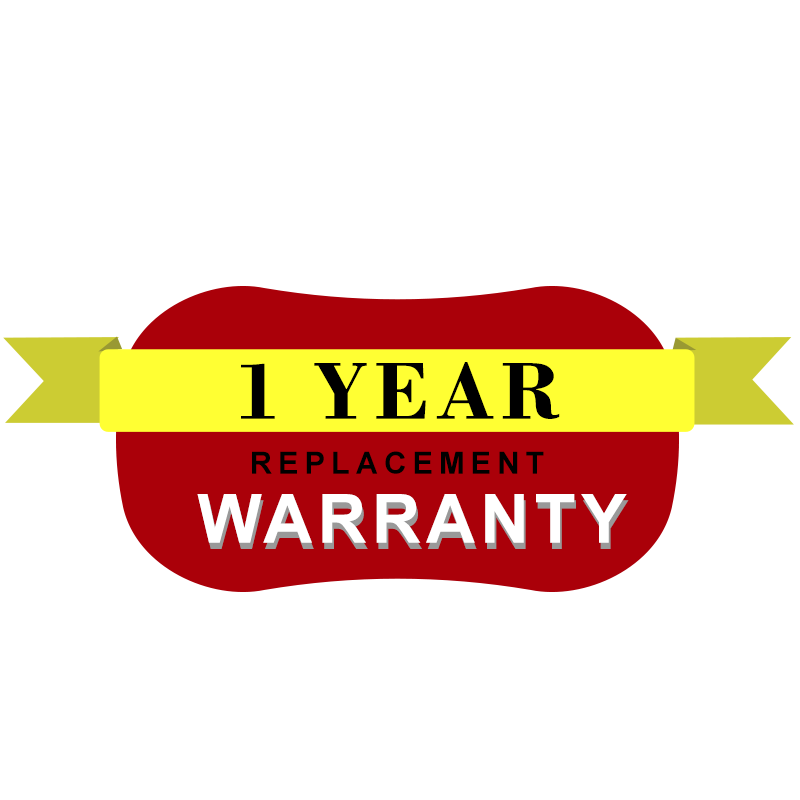 l kitchens."Alt Text 2: "Warranty badge for Borrelli Commercial Appliances, offering a 1-year replacement warranty, ensuring long-term reliability and customer satisfaction for their twin tank induction deep fryer.