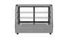 Convenient 160L Counter Top Refrigerated Food Display, Ideal for Cafes and Delis. Efficient Cooling System Maintains Food Freshness. Adjustable Shelves for Customised Product Display. Front Image.