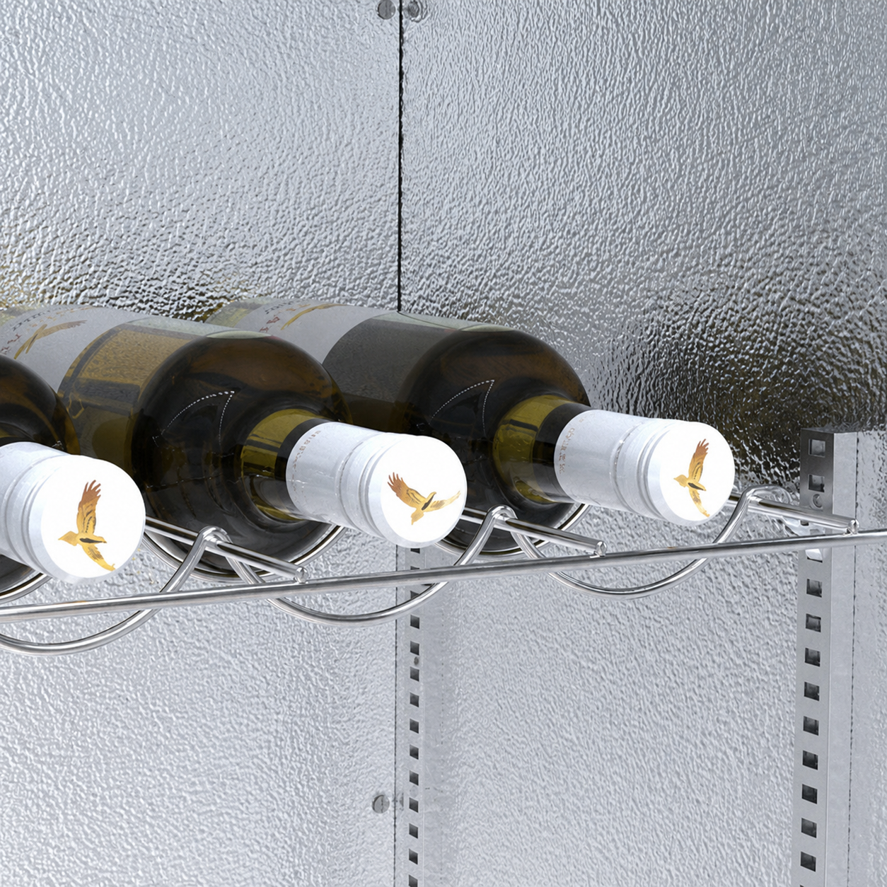 Single Door Wine Shelf