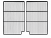 Borrelli Commercial Upright Bar Fridge Shelf Kit - BC-800H