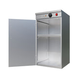 Experience Effortless Plate Warming with the Borrelli Plate Warmer - Accommodates 60 Plates. This premium plate warmer is designed for catering professionals, offering a generous capacity .Door_open.