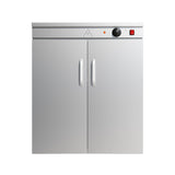 Experience Effortless Plate Warming with the Borrelli Plate Warmer - Accommodates 120 Plates. This premium plate warmer is designed for catering professionals, offering a generous capacity .Front_view.