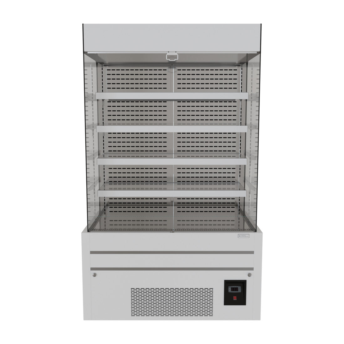 Borrelli 1200Ltr Commercial Floor Standing Open Deck Fridge