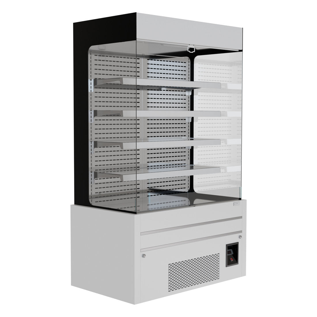 Borrelli 1200Ltr Commercial Floor Standing Open Deck Fridge