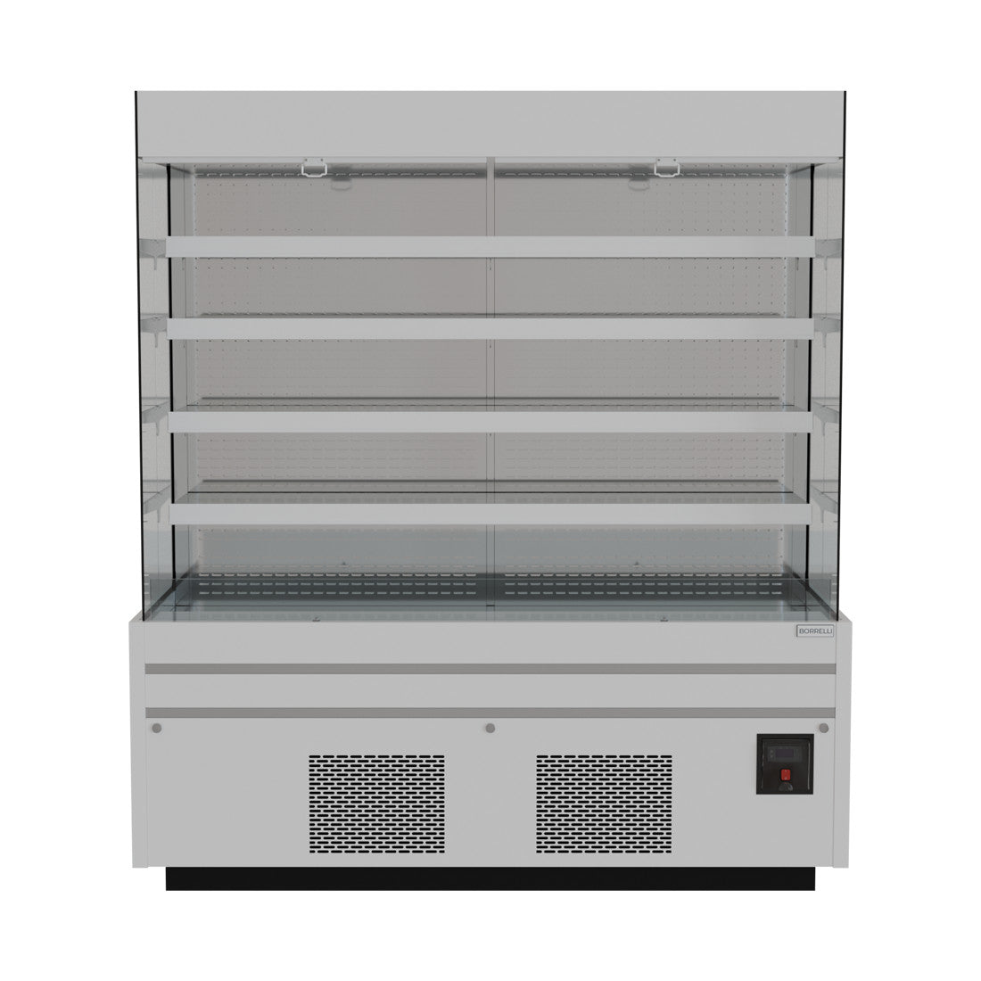 Borrelli 1800Ltr Commercial Floor Standing Open Deck Fridge