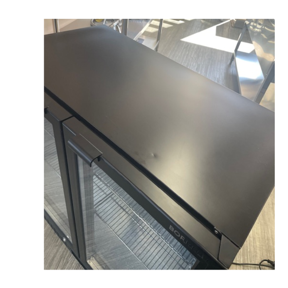 Commercial Bar Fridge With 2 Hinged Doors 207L-Ex-Display
