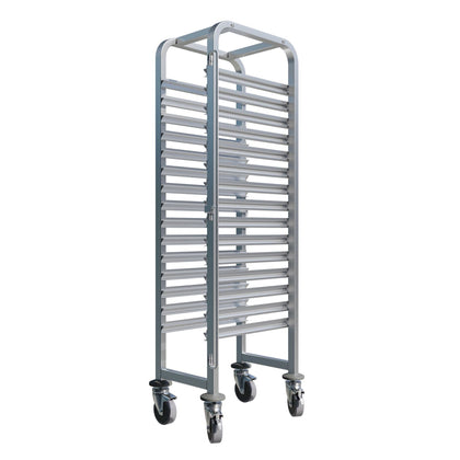 Borrelli Stainless Steel 15-Tier Baking Trolley