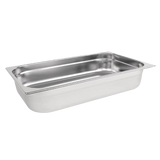 Experience Superior Food Storage with our Gastronorm Pan 1/1 - 100mm Deep, Complete with Lid.