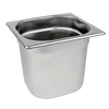 Experience Superior Food Storage with our Gastronorm Pan 1/6 - 100mm Deep, Complete with Lid.