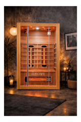 KOVE Full Spectrum Infrared Sauna – 2 Person