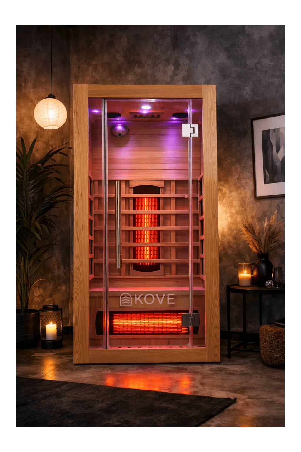 KOVE Full Spectrum Infrared Sauna – 1 Person