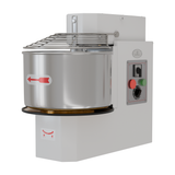 Borrelli Spiral Dough Mixer 60L - 35kg Kneading - Double Motion - single Speed Tilting Head
