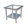 Borrelli 2 Burner Gas Countertop Chargrill Char broiler 600mm Wide STAND