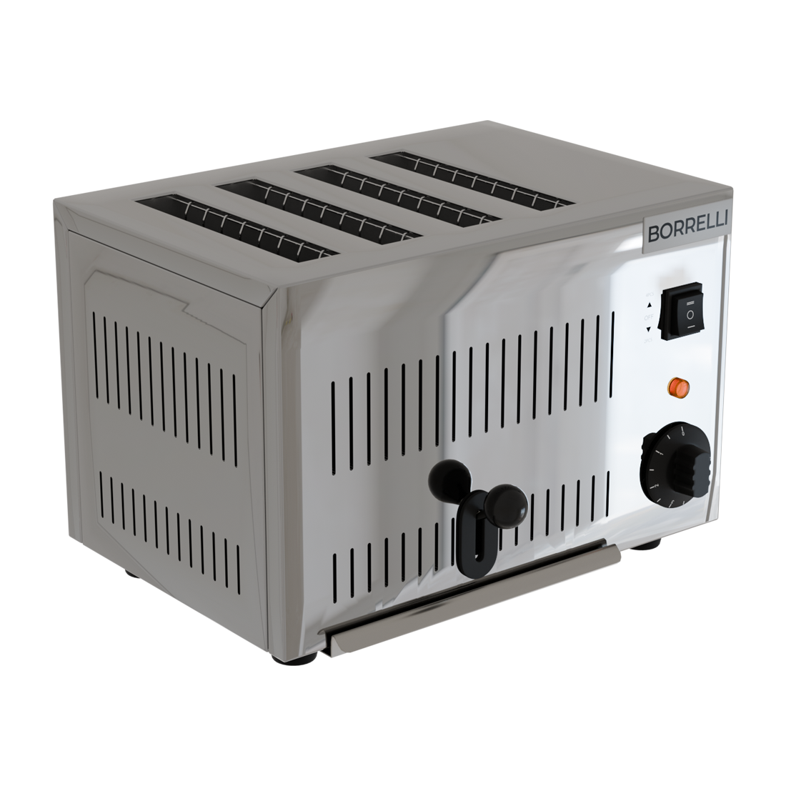 4 Slot Commercial Toaster, Ideal for Busy Cafes and Breakfast Venues.