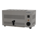 6 Slot Commercial Toaster, Ideal for Busy Cafes and Breakfast Venues. Efficient Heating Elements Ensure Quick and Even Toasting. Adjustable Settings for Customised Toast Preferences. Front Image.
