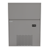 Efficient 120kg Ice Machine for Commercial Use - Compact and Durable Design, Perfect for Restaurants, Bars, and Cafes front view.