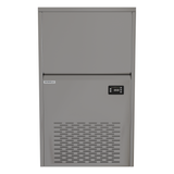 Efficient 80kg Ice Machine for Commercial Use - Compact and Durable Design, Perfect for Restaurants, Bars, and Cafesfront view.