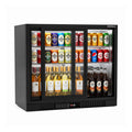 Commercial Bar Fridge With 2 Sliding Doors 207L