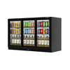 Commercial Bar Fridge With 3 Sliding Doors 324L