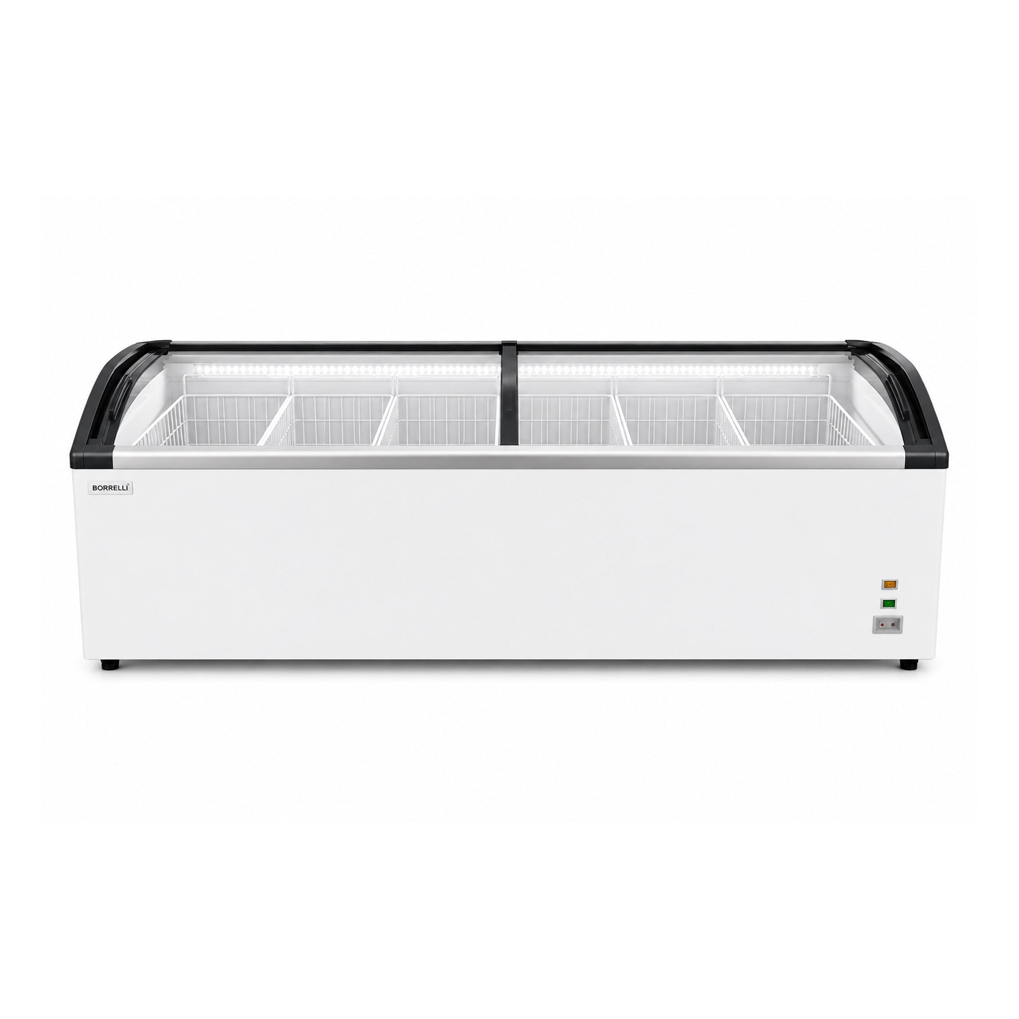 Commercial Glass Top Chest Freezer 545L