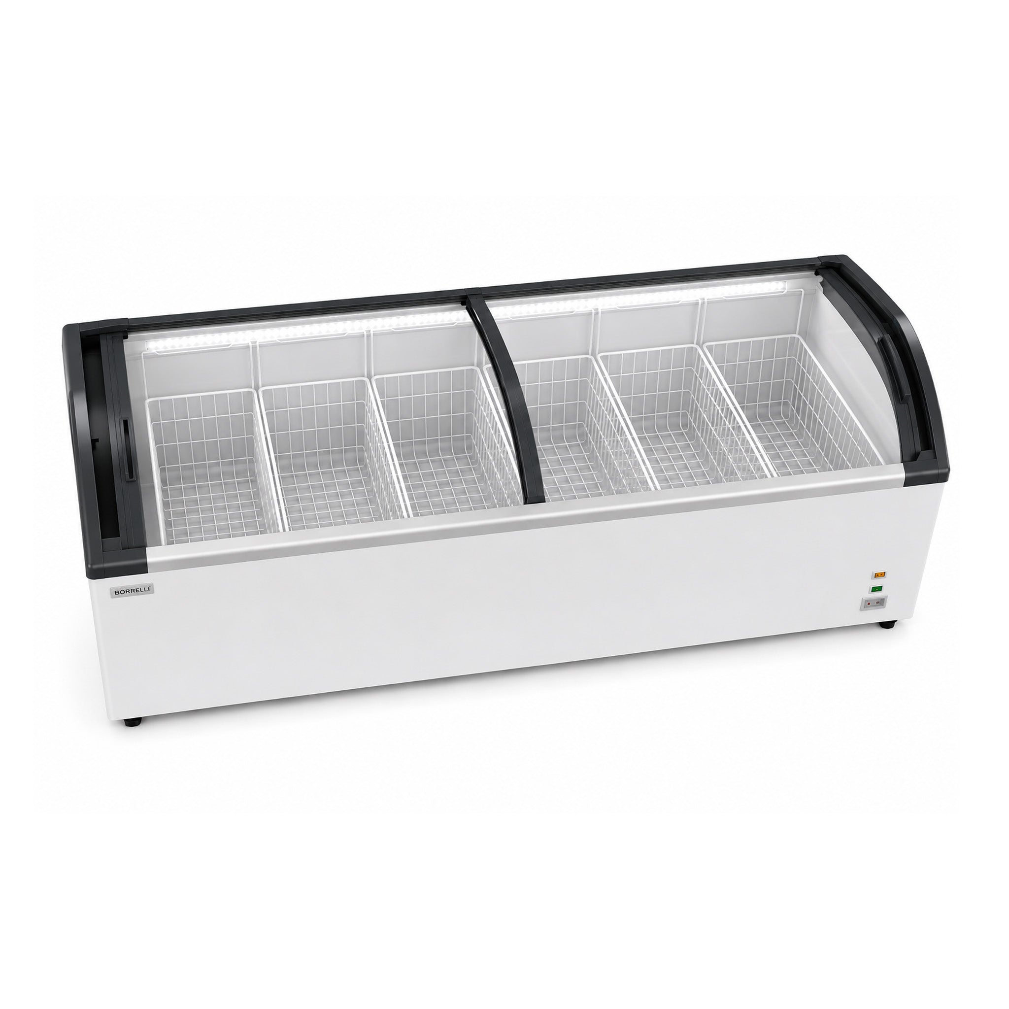 Commercial Glass Top Chest Freezer 545L