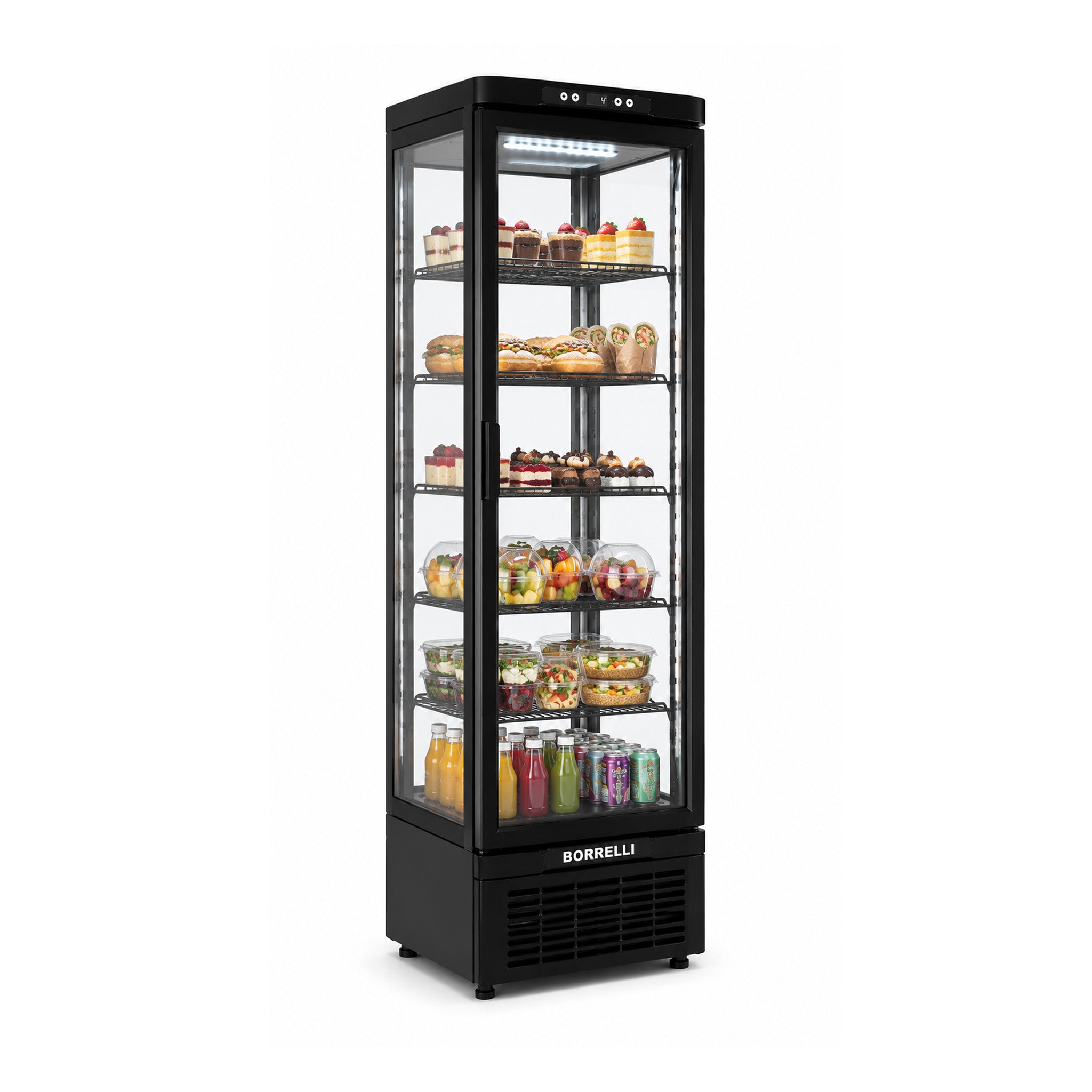 Commercial Refrigerated Display Showcase 278L