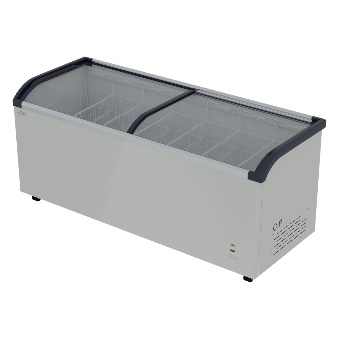Commercial Glass Top Chest Freezer 600L