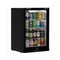 Commercial Bar Fridge With Hinged Door 133L