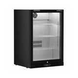 Commercial Bar Fridge With Hinged Door 133L