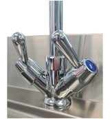 Upgrade Your Kitchen Workflow with our Commercial Mixer Tap – Dual Hob Mount With Spout. This versatile mixer tap is designed for commercial use. Hobs.