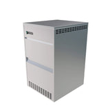 Elevate Your Ice Production with our Commercial Ice Flaker Machine: 85kg Output / 20kg Storage Capacity. Designed to Meet the Demands of Busy Kitchens and Food Service Businesses. Angle_view.